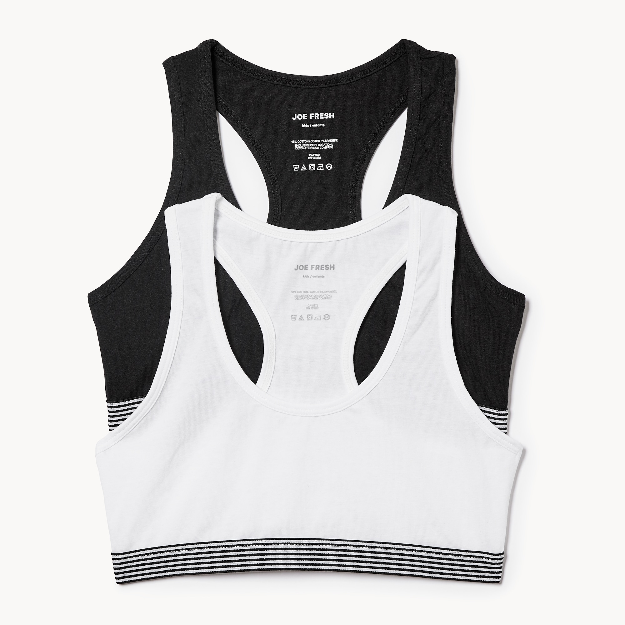 Kid Girls' 2-Pack Racerback Bralette