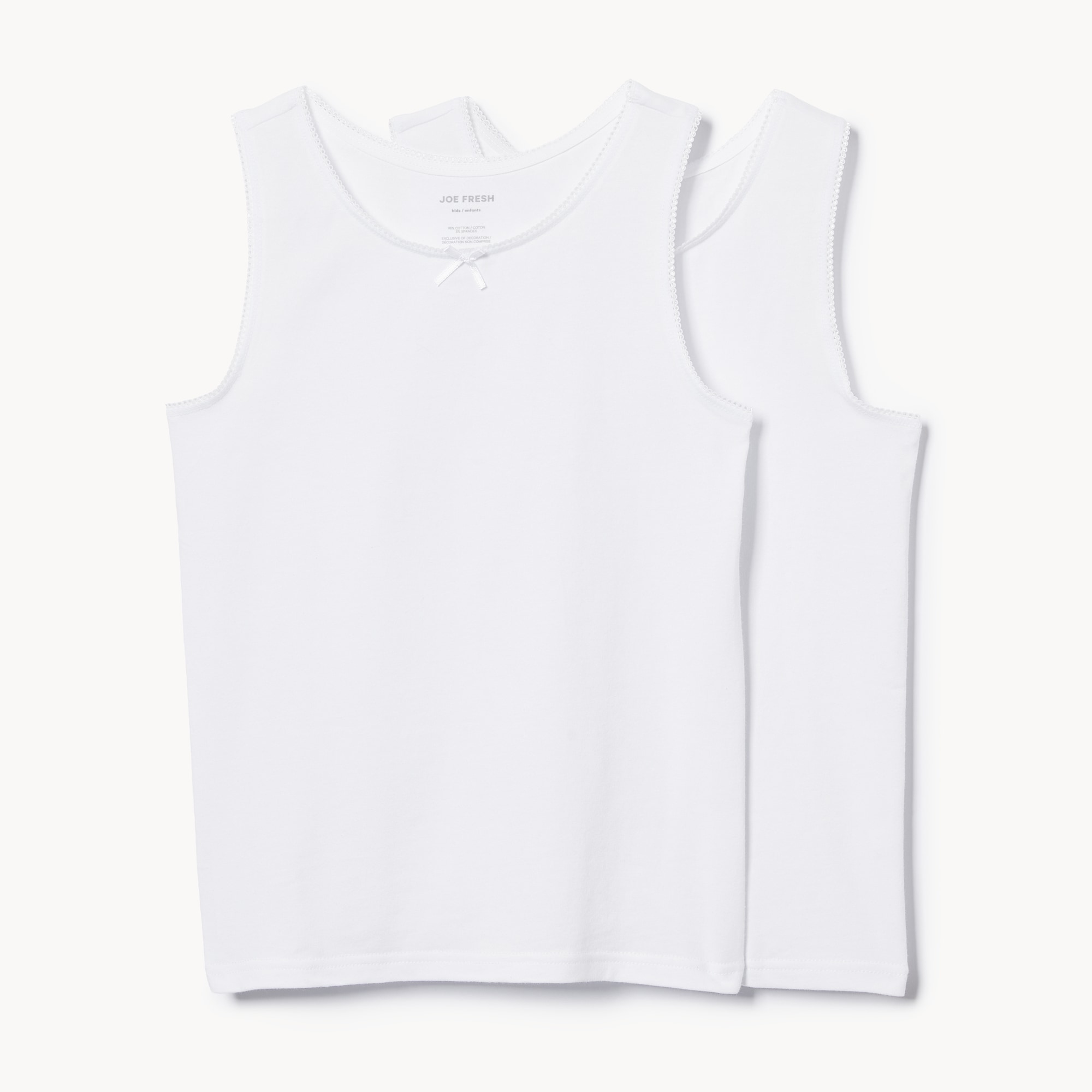 Ensemble de 2 maillots de corps pour filles