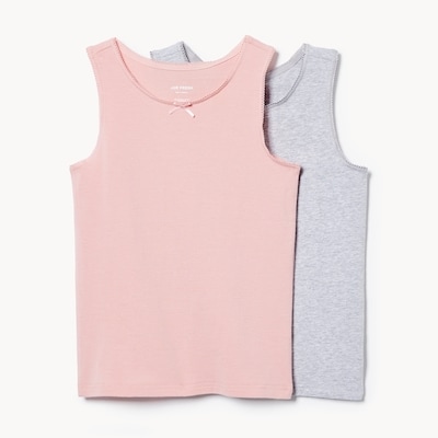 Ensemble de 2 maillots de corps pour filles - Imprimé 3