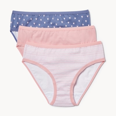 Joe Fresh Kid Girls' 3-Pack Bikini 1 ea, $10.00/1ea