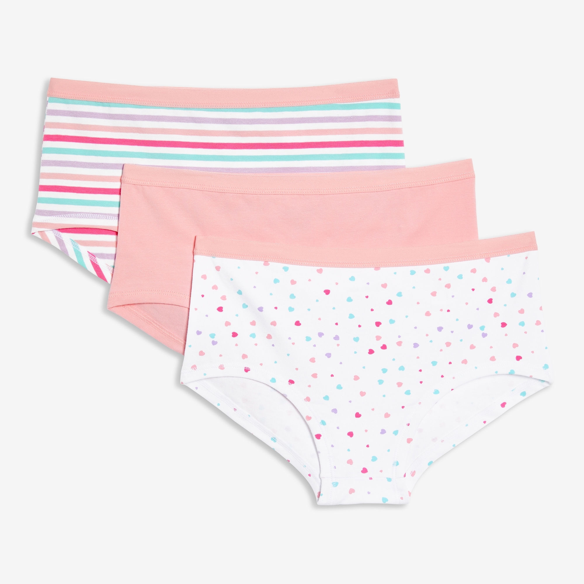 Kid Girls' 3-Pack Boyshort