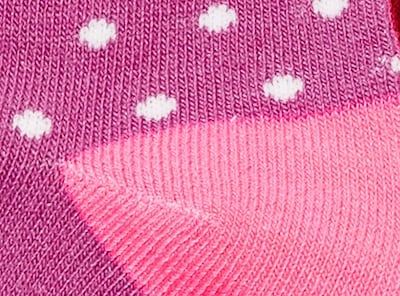 Ens. de 5&nbsp;paires de chaussettes tube pour filles