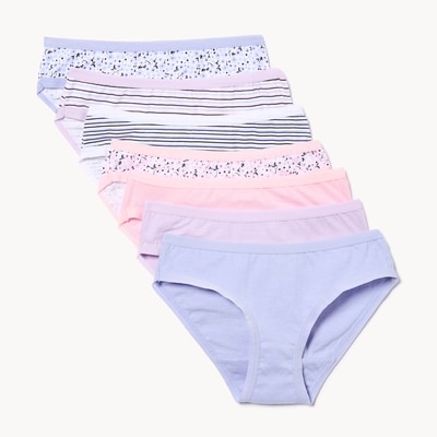 Toddler Girls' 7-Pack Bikini - Pink