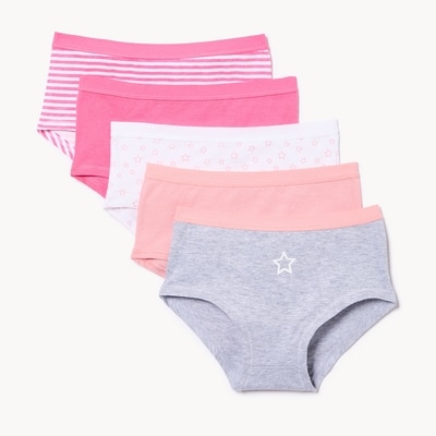 Toddler Girls' 5-Pack Boyshort - Multi
