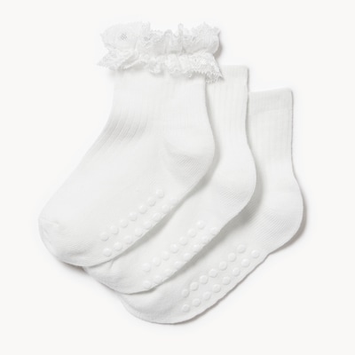 Joe Fresh Ens. de 3 paires de chaussettes mi-hautes 1 ea, 6,00 $/1ch