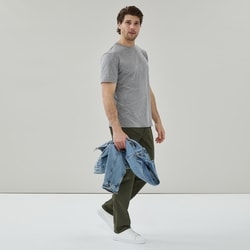 Joe Fresh T-shirt col ras du cou en coton biologique, hommes 1 ea, 16,00 $/1ch