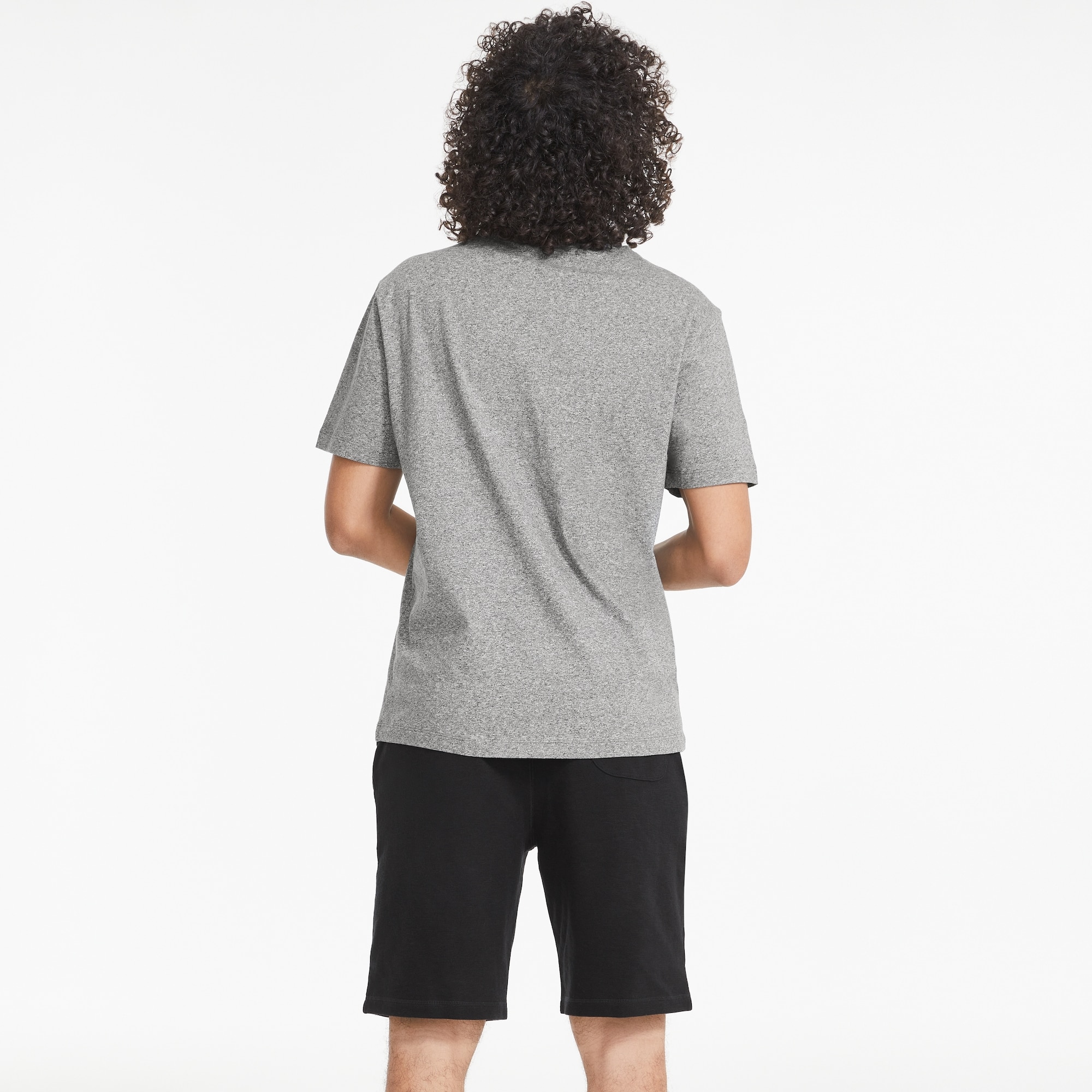 T-shirt ras du cou en coton biologique pour hommes