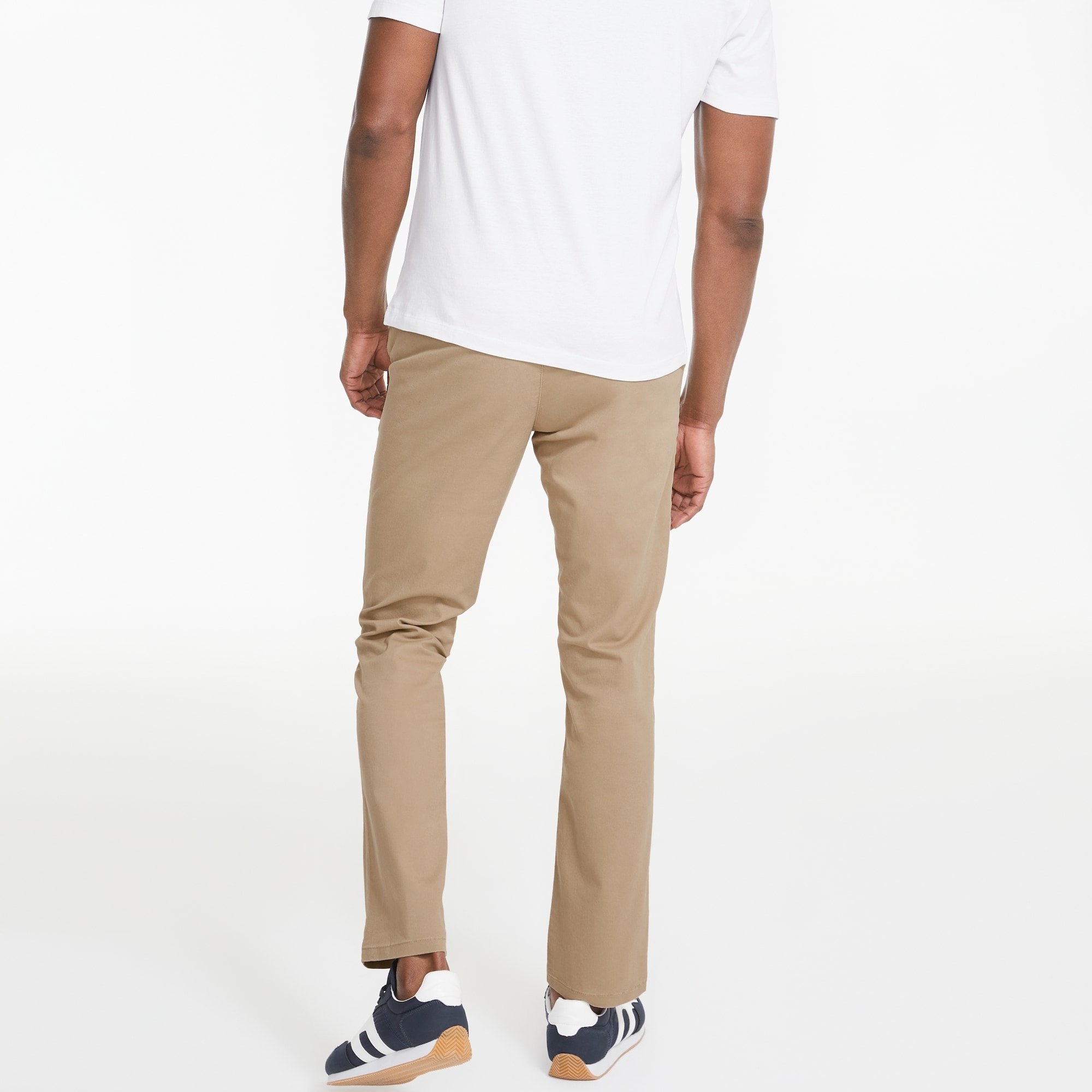 Pantalon en chino souple essentiel pour hommes