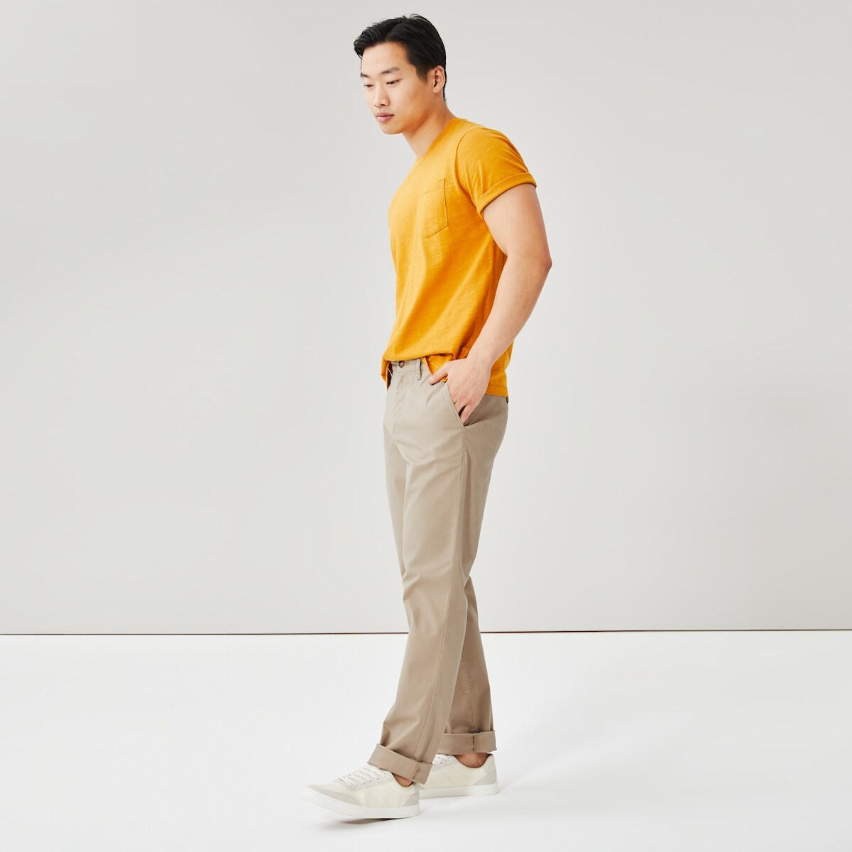 Men's Chino Pant - Khaki Brown