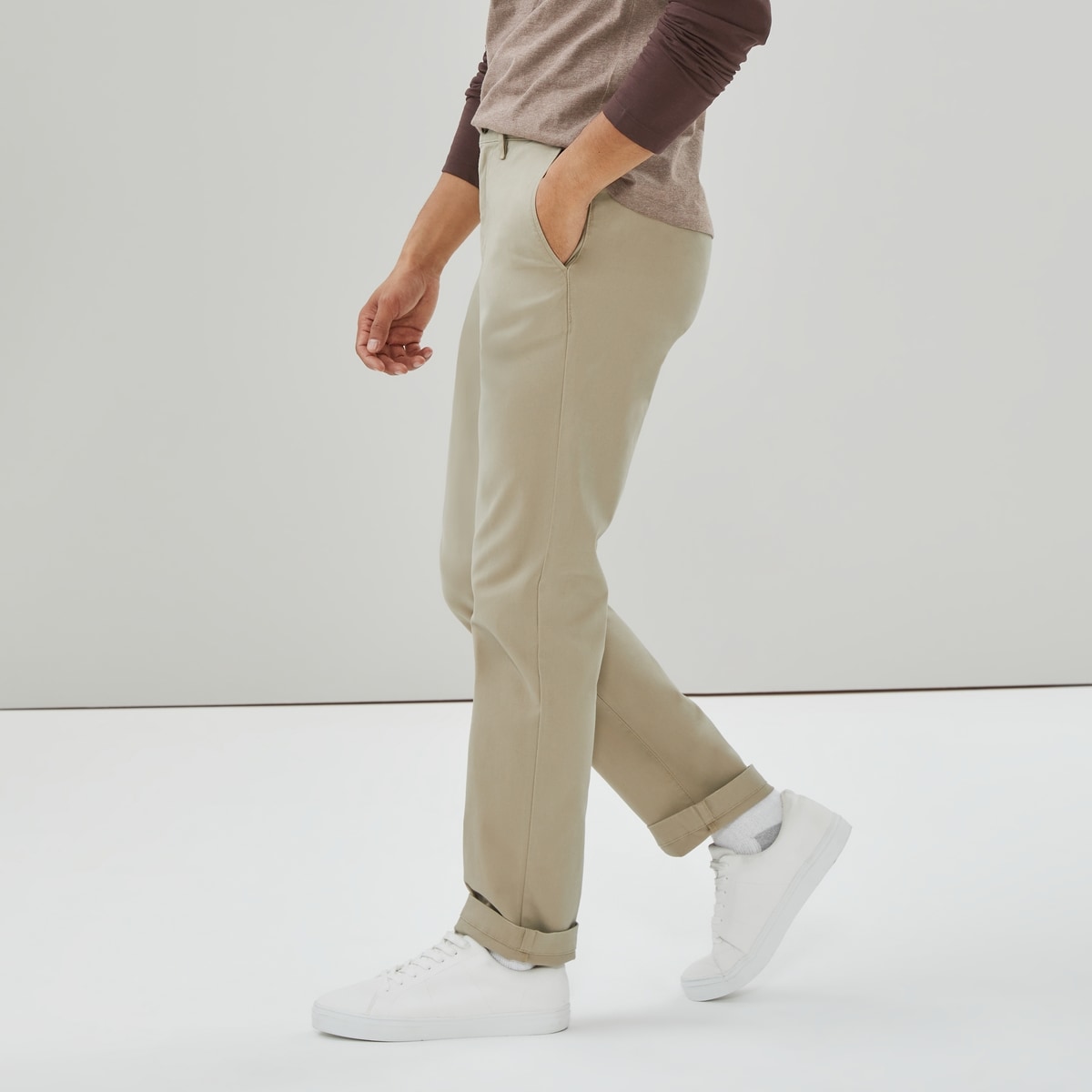 Men's Chino Pant - Khaki Brown