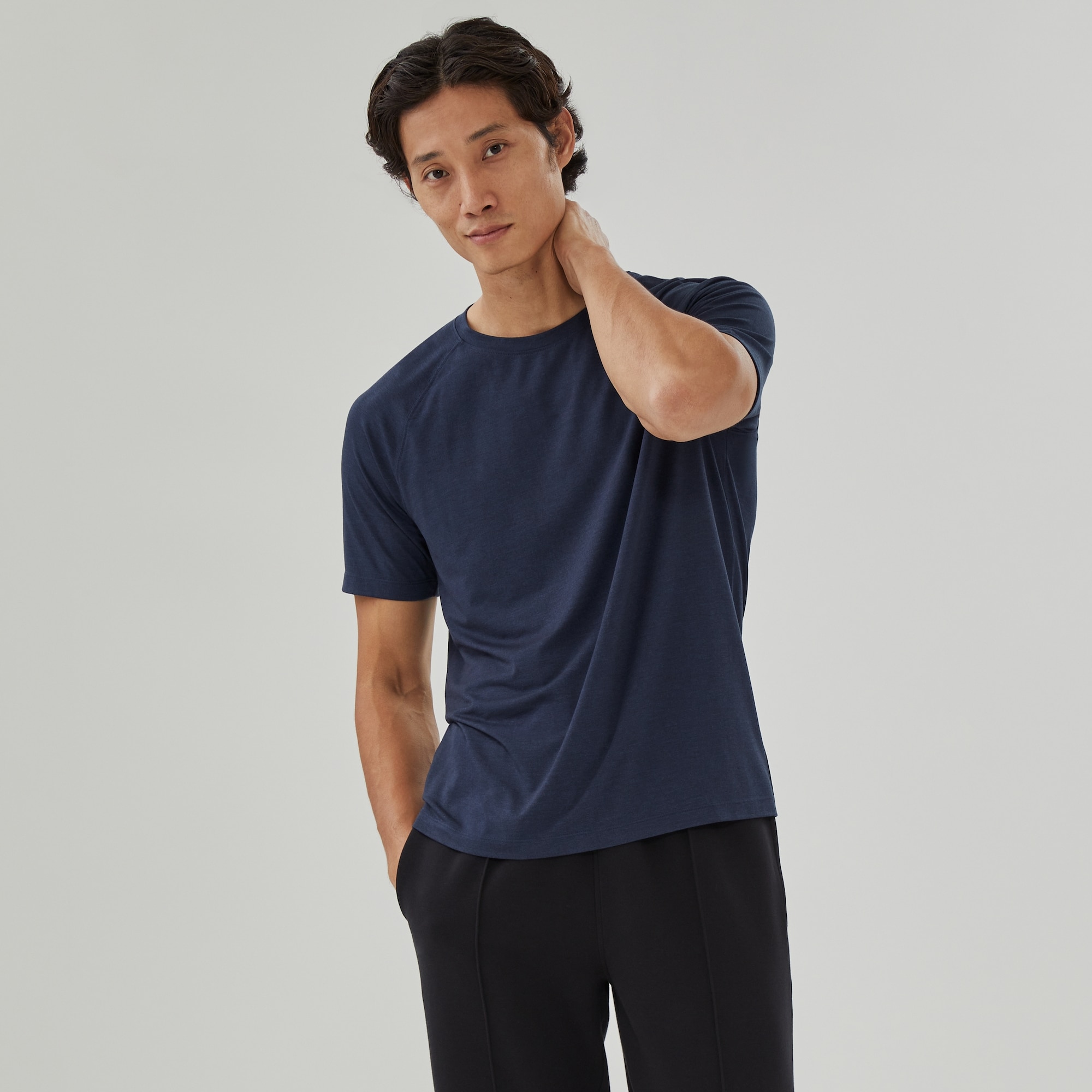 T-shirt sport évacuant l’humidité pour hommes