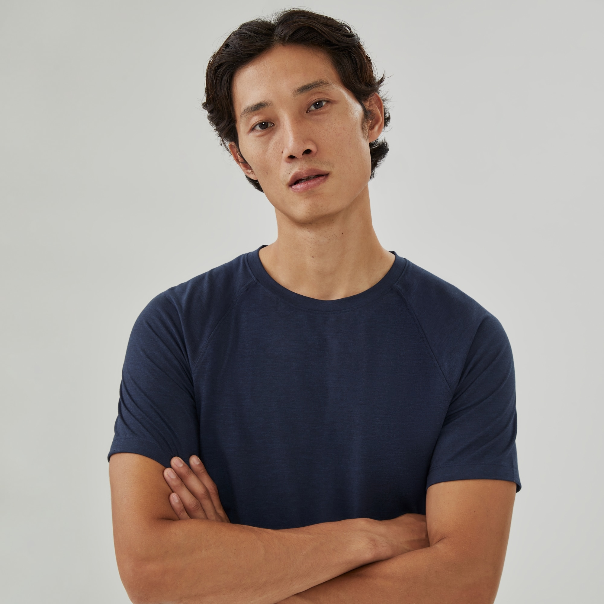 T-shirt sport évacuant l’humidité pour hommes