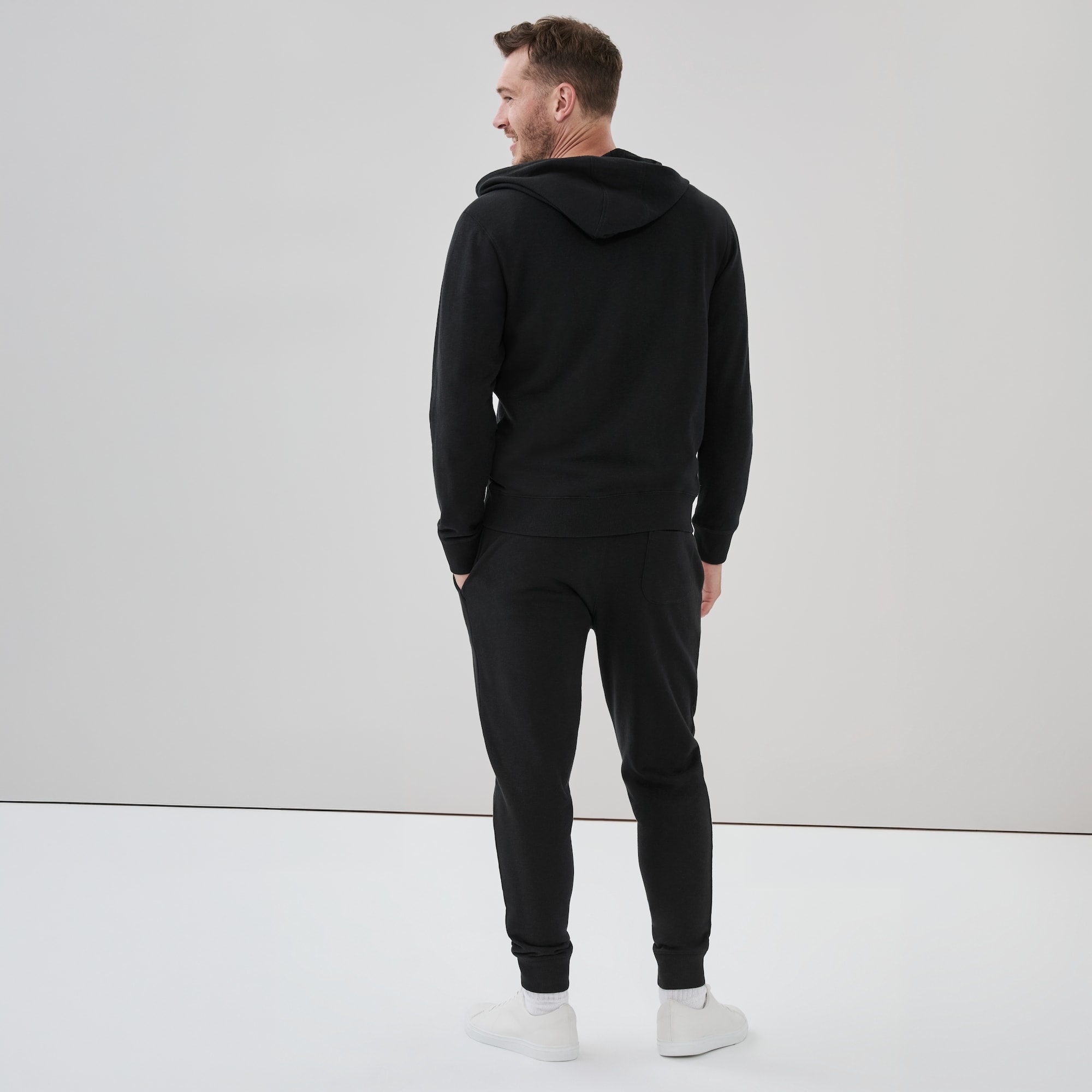 Men's Active Zip-Up Hoodie