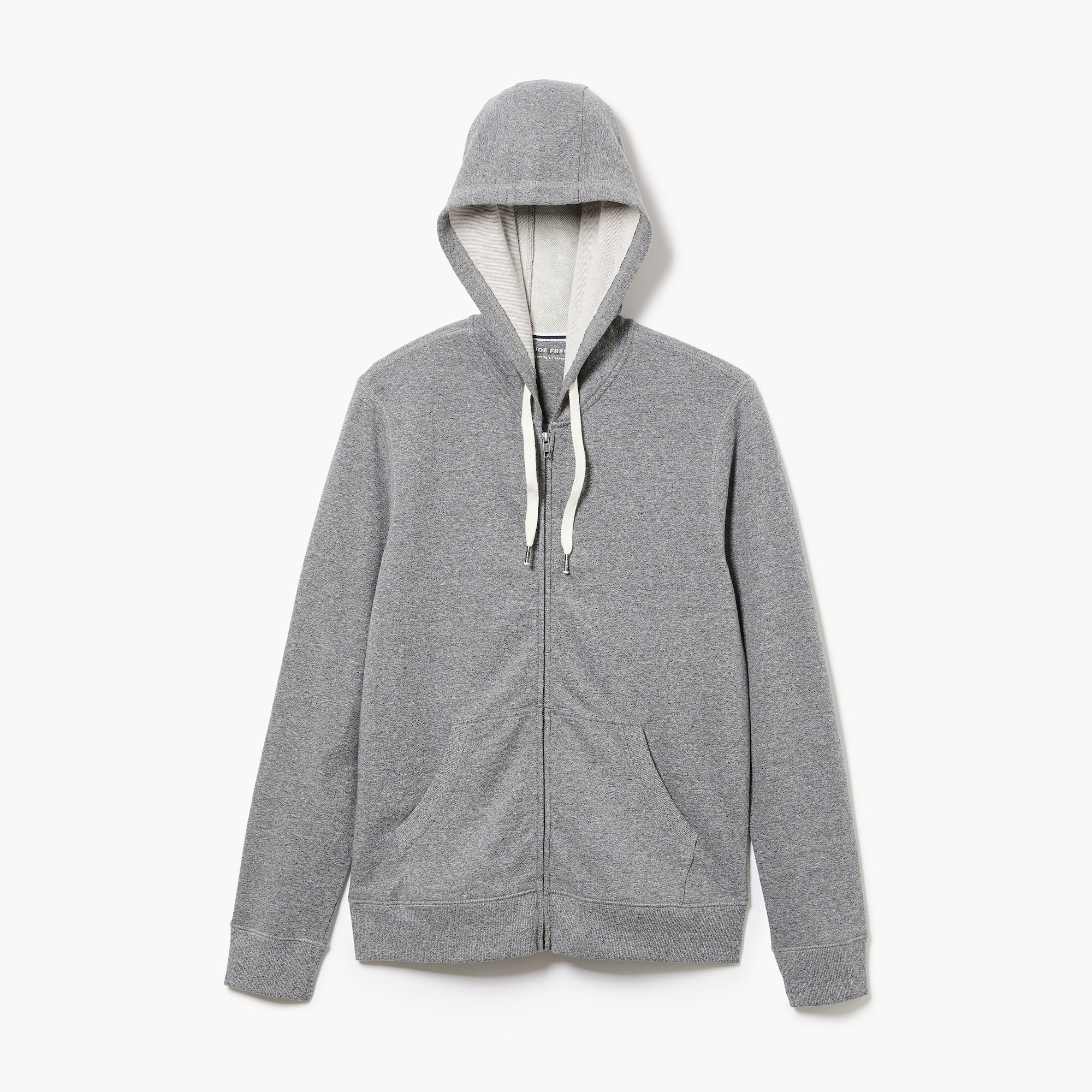 Men's Active Zip-Up Hoodie in Charcoal Mix from Joe Fresh