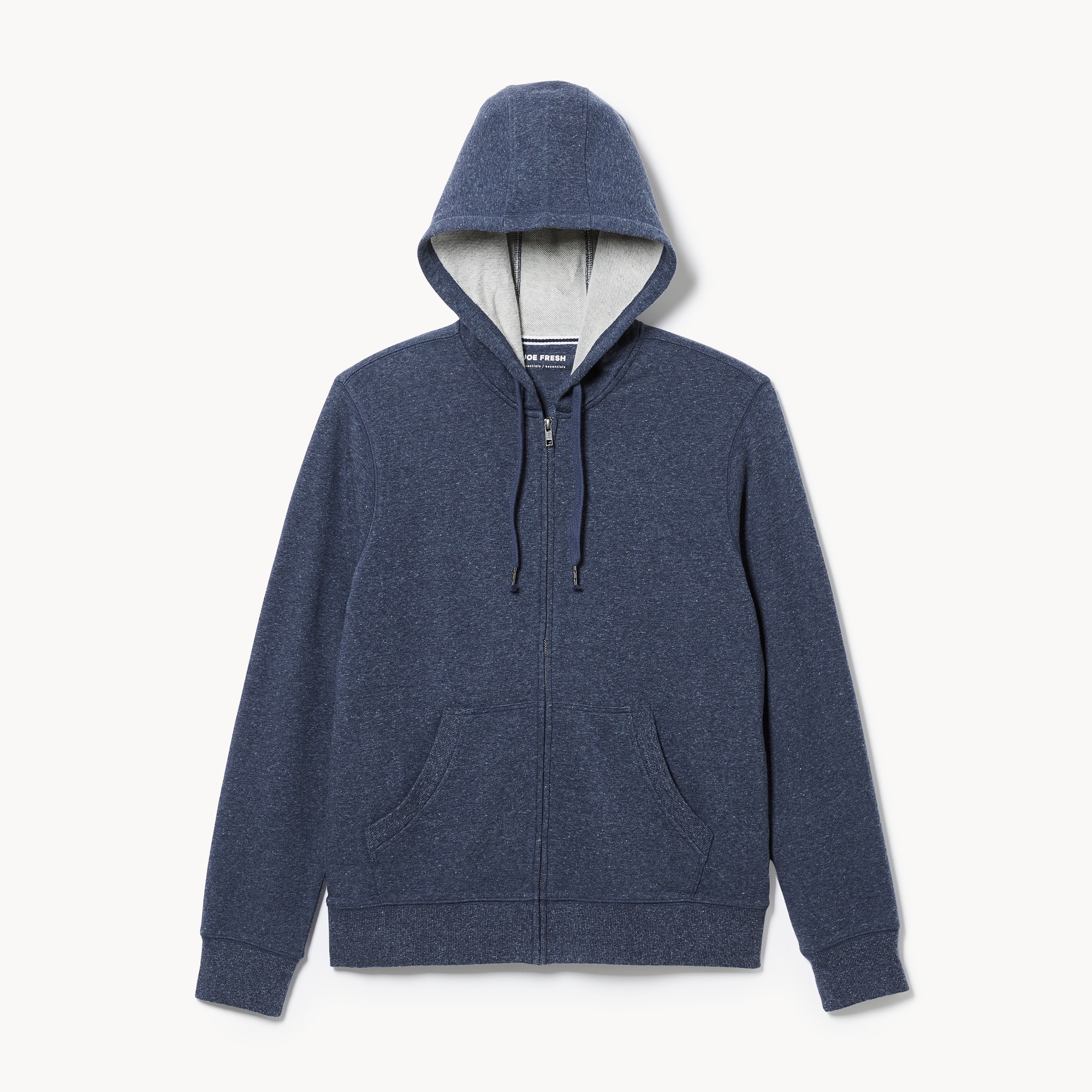 Mens Sweatshirts Dark Blue Sweatshirt By H&m Zip Hoodie Navy