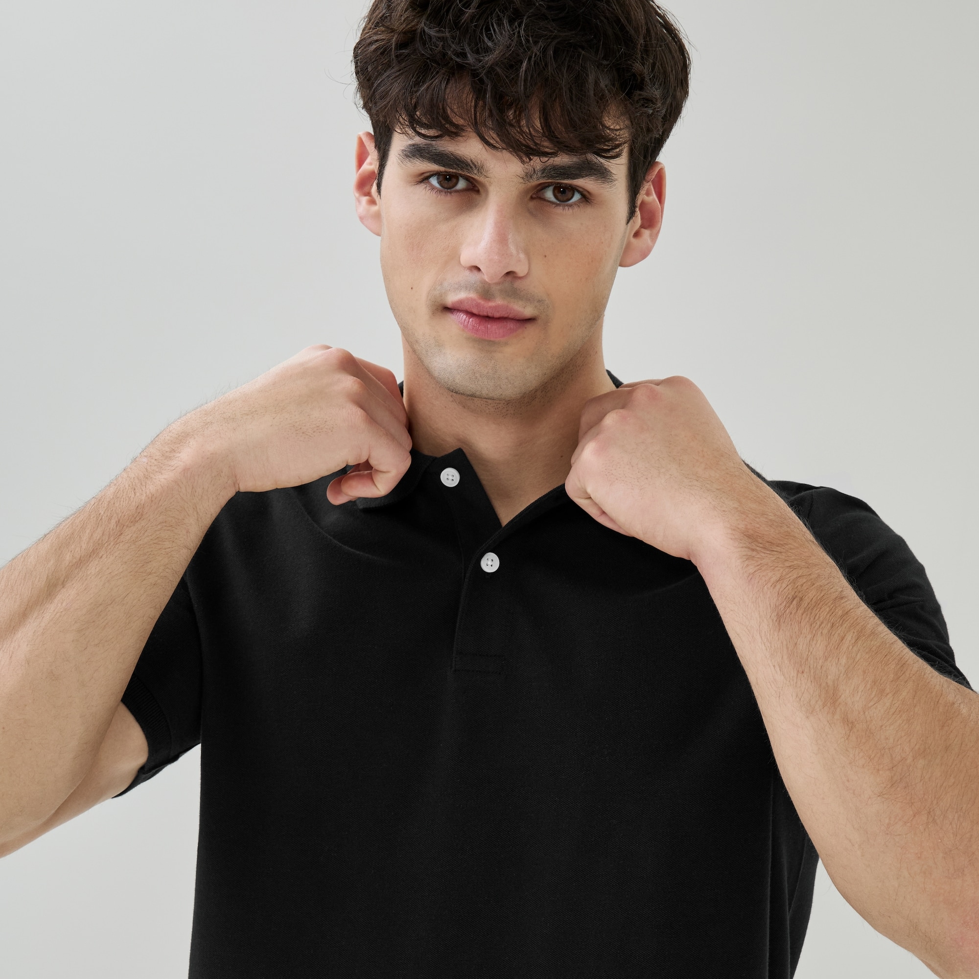 Polo en piqué essentiel pour hommes