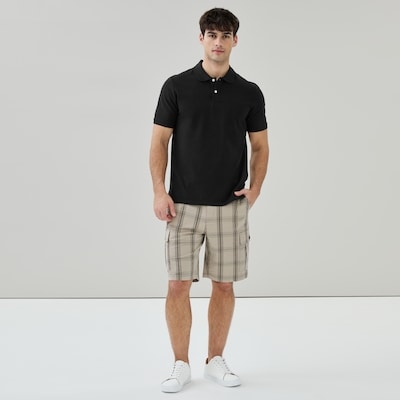 Men's Pique Essential Polo - Black