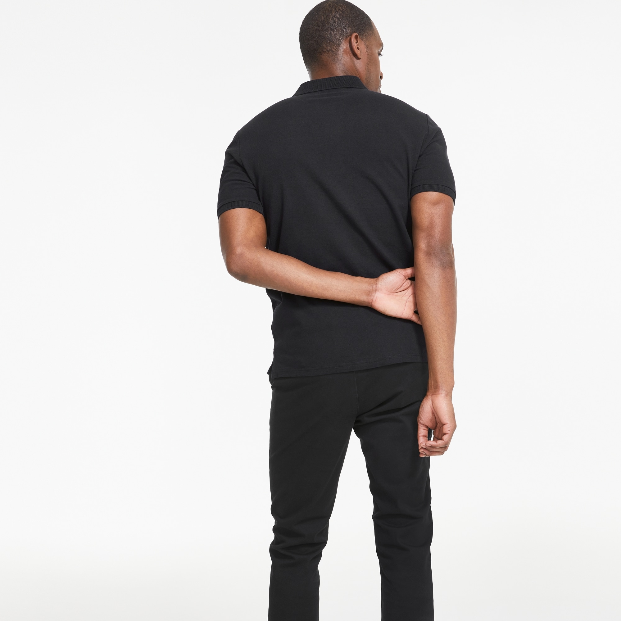 Polo en piqué essentiel pour hommes