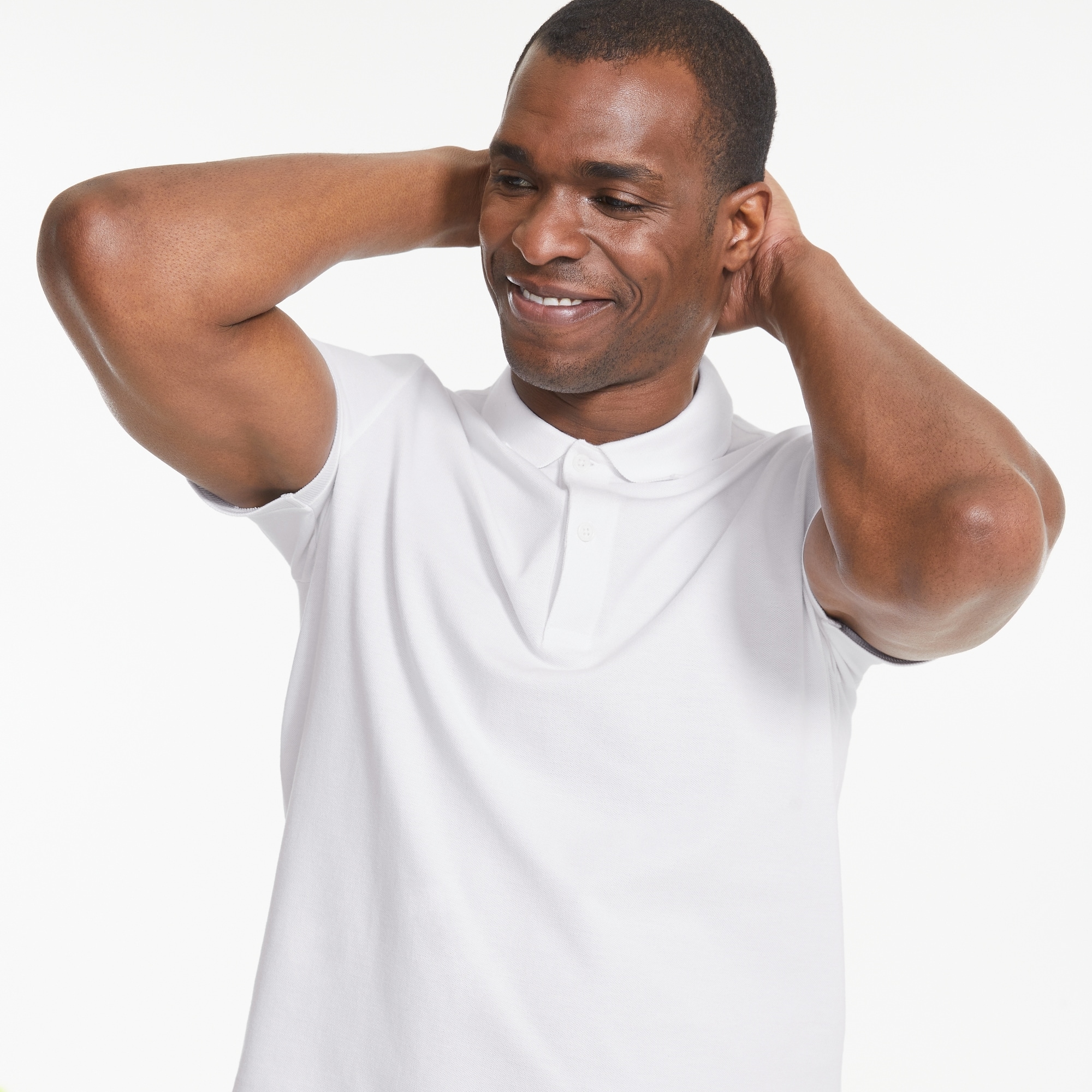Polo en piqué essentiel pour hommes