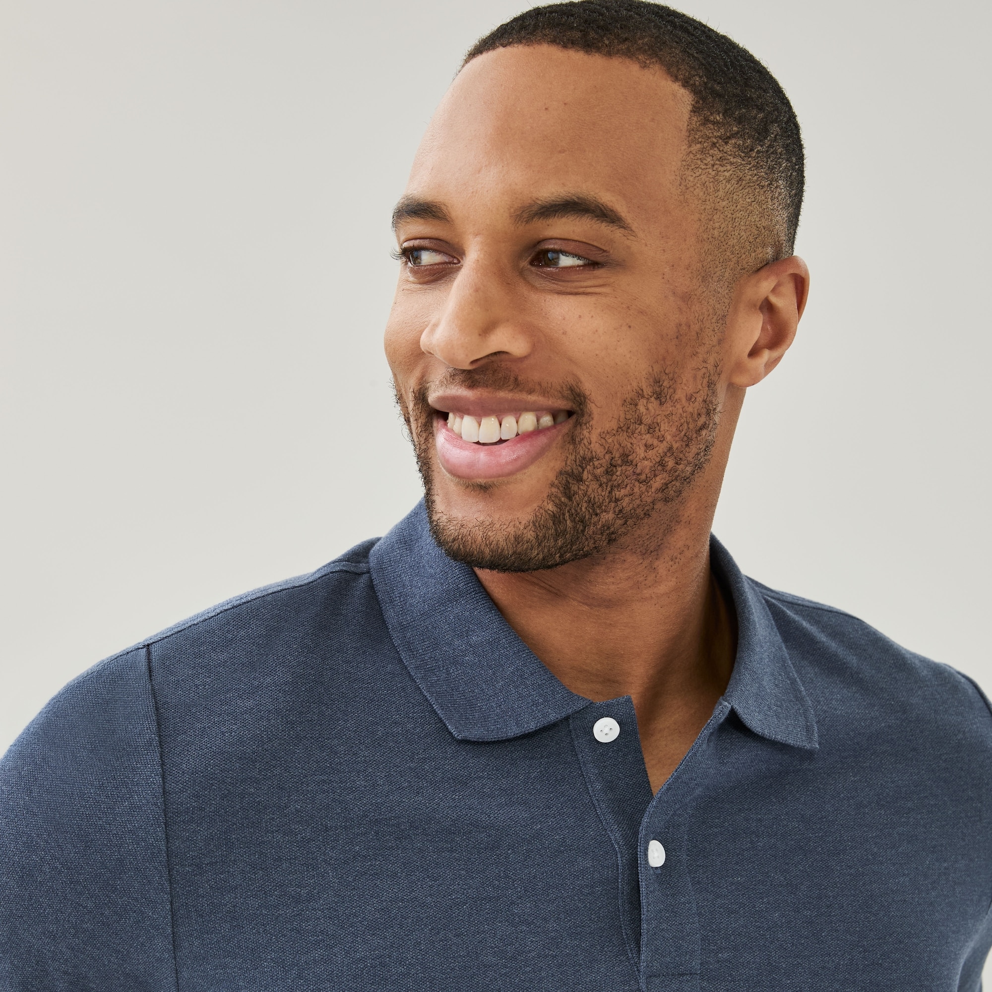 Polo en piqué essentiel pour hommes