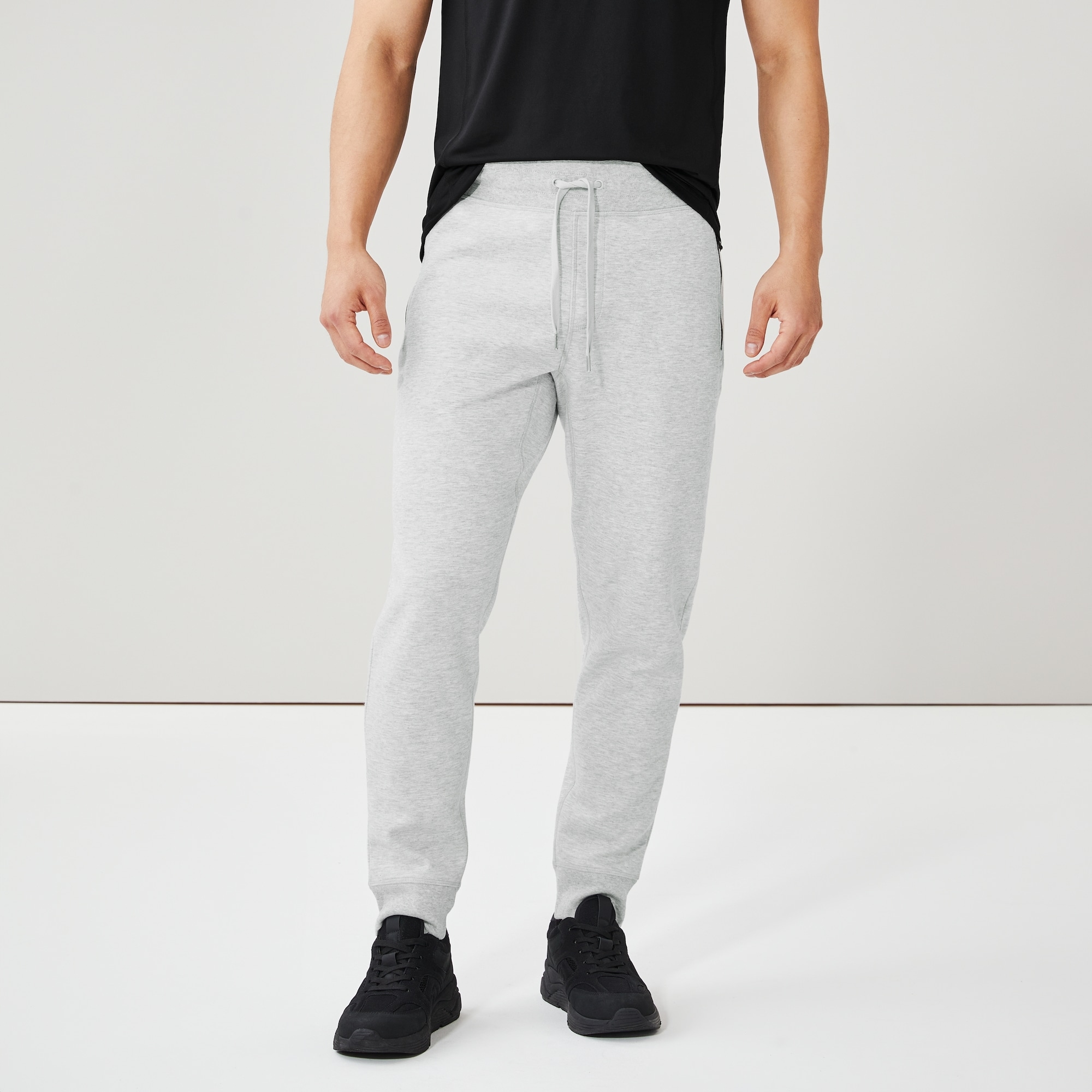 Men's Zip Pocket Active Jogger in Pale Grey from Joe Fresh