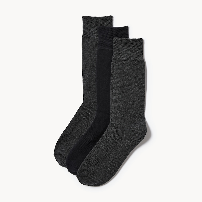 Men's 3-Pack Crew Socks