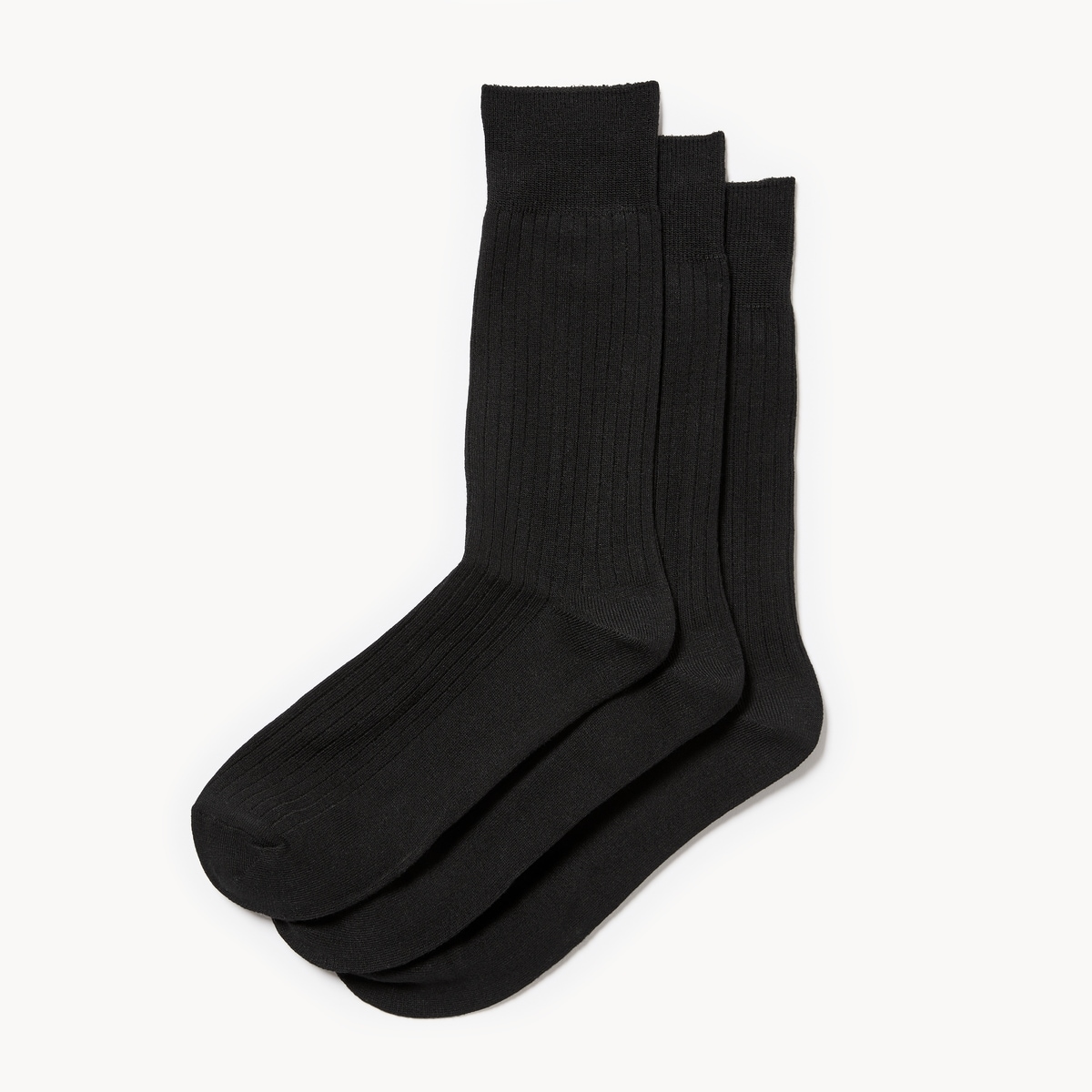 Ens. de 3paires de chaussettes tube pour hommes