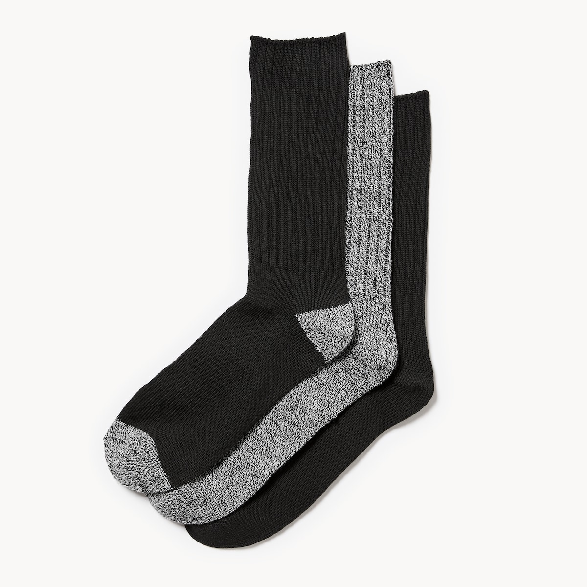 Joe Fresh Men's 3-Pack Heavy Weight Crew Socks 1 ea, $12.00/1ea