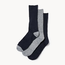 Joe Fresh Men's 3-Pack Heavy Weight Crew Socks 1 ea, $12.00/1ea
