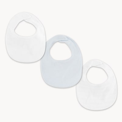 Newborn Huggies Organic Cotton Bib 3-Pack