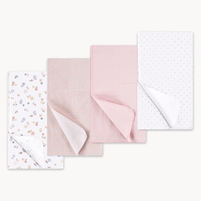 Couvertures en coton biologique Huggies, 4/paq.