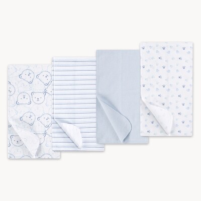 Couvertures en coton biologique Huggies, 4/paq.