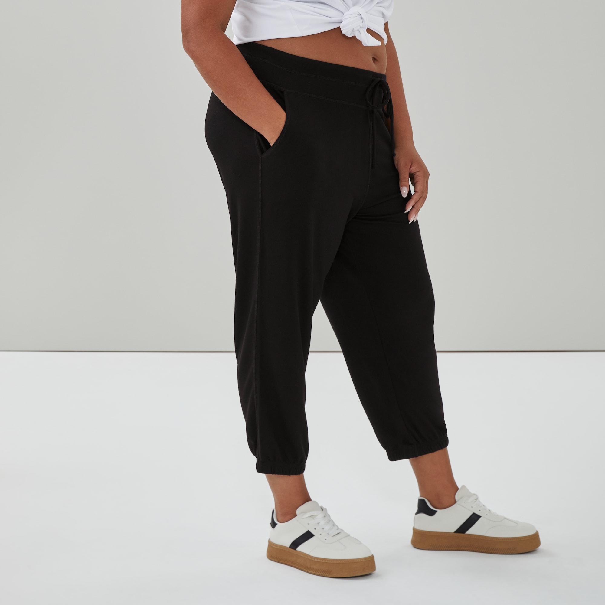 Pantalon de jogging sport court Femmes+