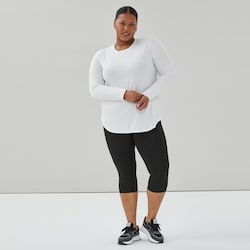 Joe Fresh Women+ Long Sleeve Active Tee 1 ea, $19.00/1ea