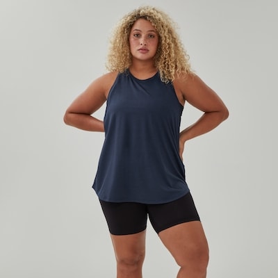 Women+ Active Tank - Navy Mix