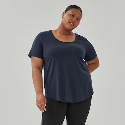 Joe Fresh T-shirt sport à encolure dégagée Femmes+ 1 ea, 19,00 $/1ch