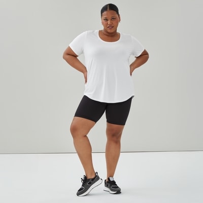 Joe Fresh T-shirt sport à encolure dégagée Femmes+ 1 ea, 19,00 $/1ch
