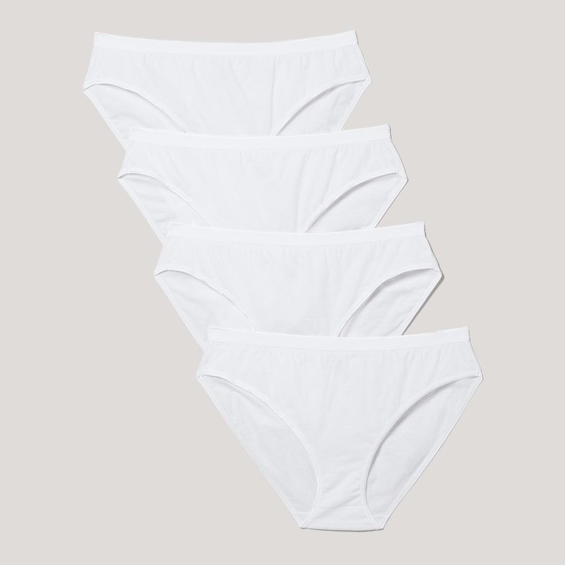 Women+ 4-Pack High-Cut Briefs