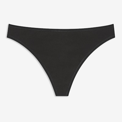 Tanga en coton Femmes+ - Noir