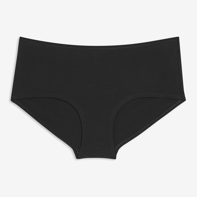 Culotte garçonne en coton Femmes+ - Noir