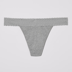 Joe Fresh Women+ Cotton Lace Thong 1 ea, $6.00/1ea