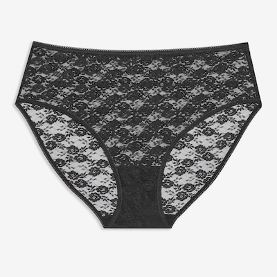 Women+ Lace High-Cut - Black