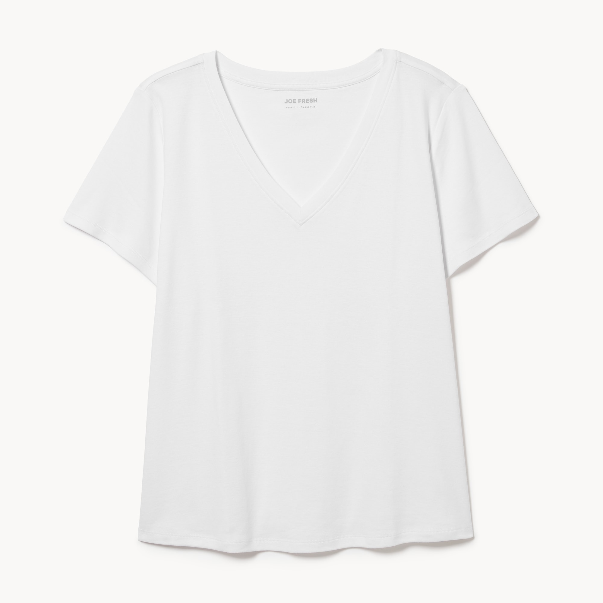 Women+ Organic Cotton V-Neck T-Shirt