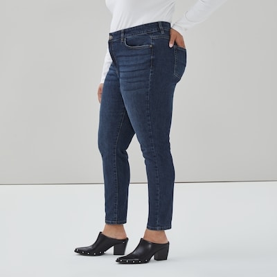 Joe Fresh Women+ Dark Wash Classic Slim Fit Jean 1 ea, $35.00/1ea