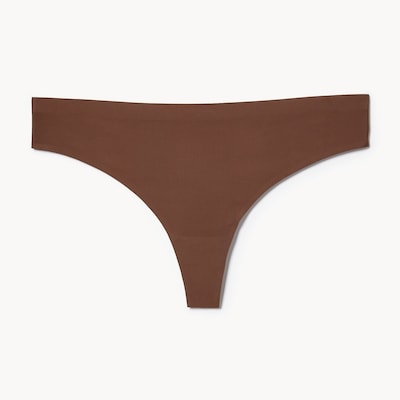 Women+ No Show Thong - Umber