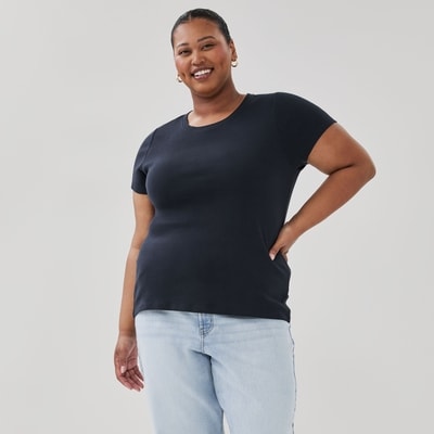 Women+ Organic Cotton T-Shirt - JF Midnight Blue