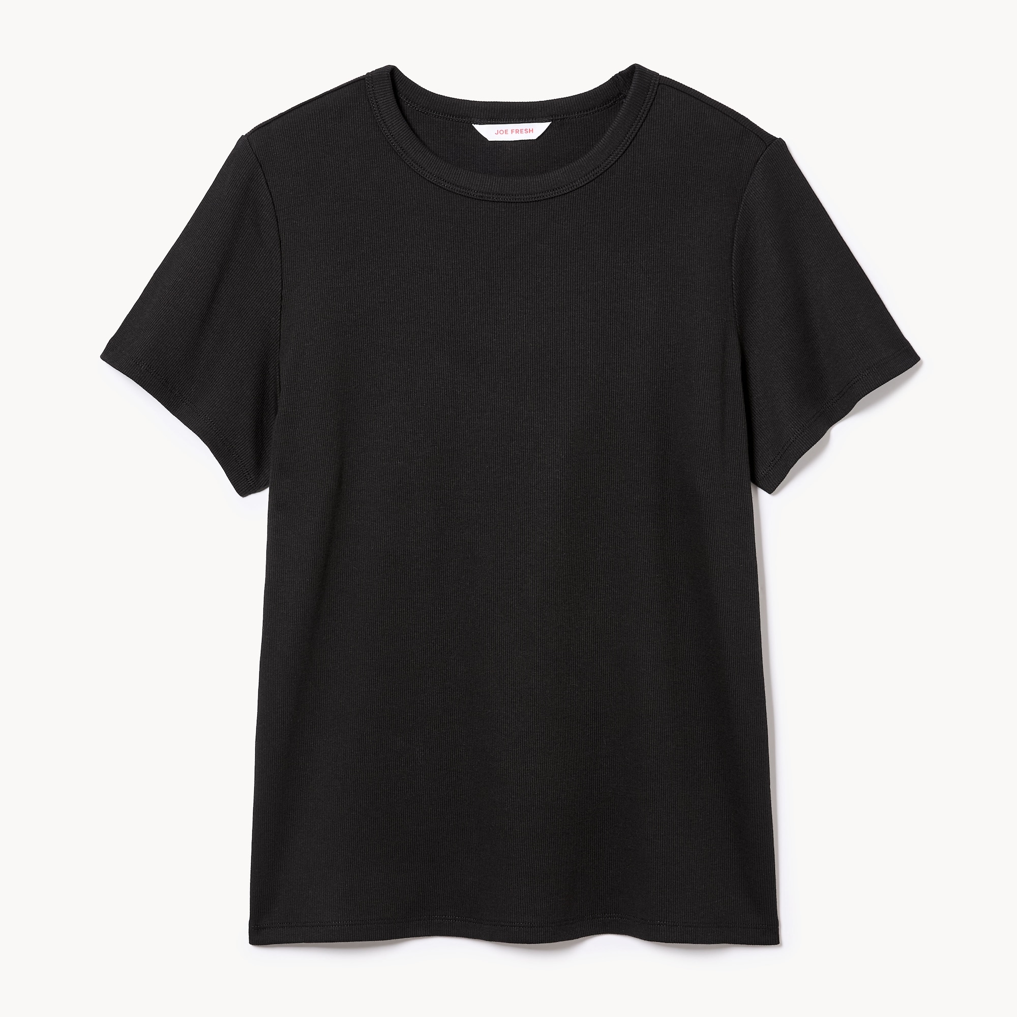 T-shirt côtelé à coupe ajustée Femmes+