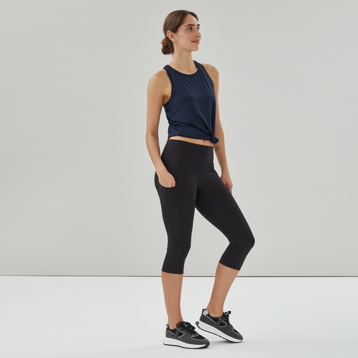 Legging sport court - Noir