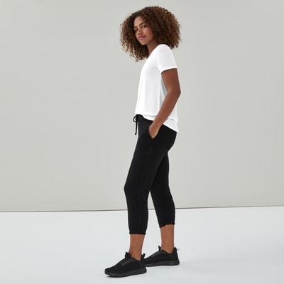 Crop Active Jogger - Black