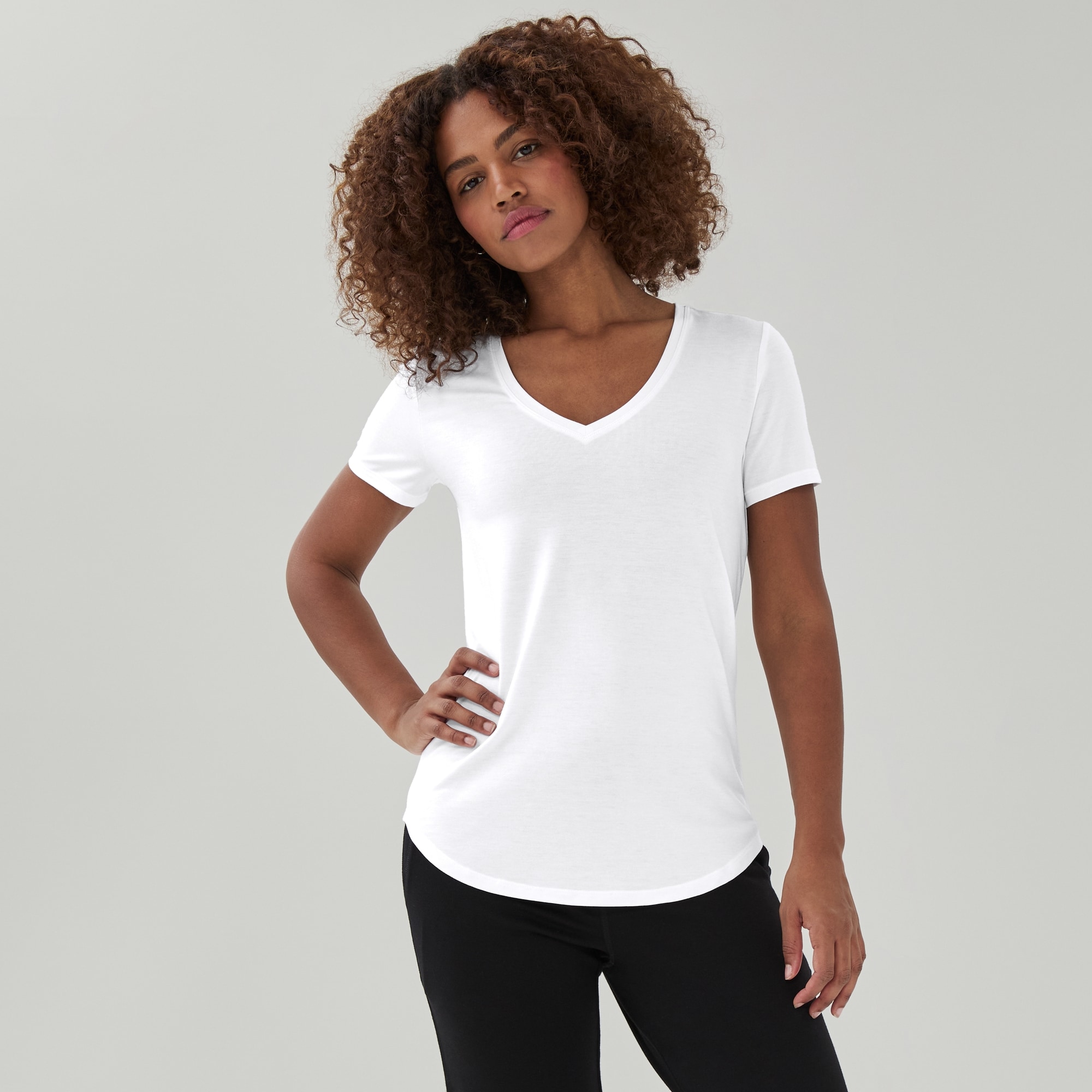 V-Neck Active Tee